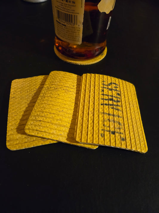 🔥 FIRE! Coaster set of 4 rectangle