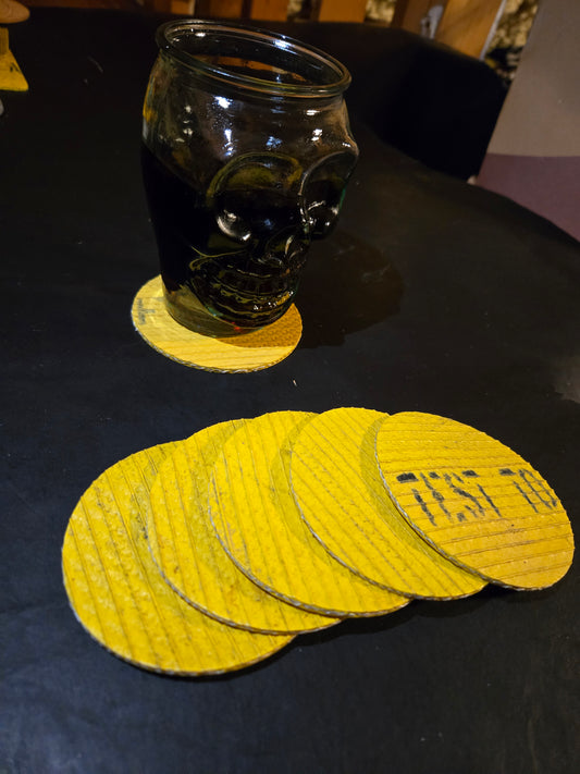 Fire Hose Coaster 4 pack