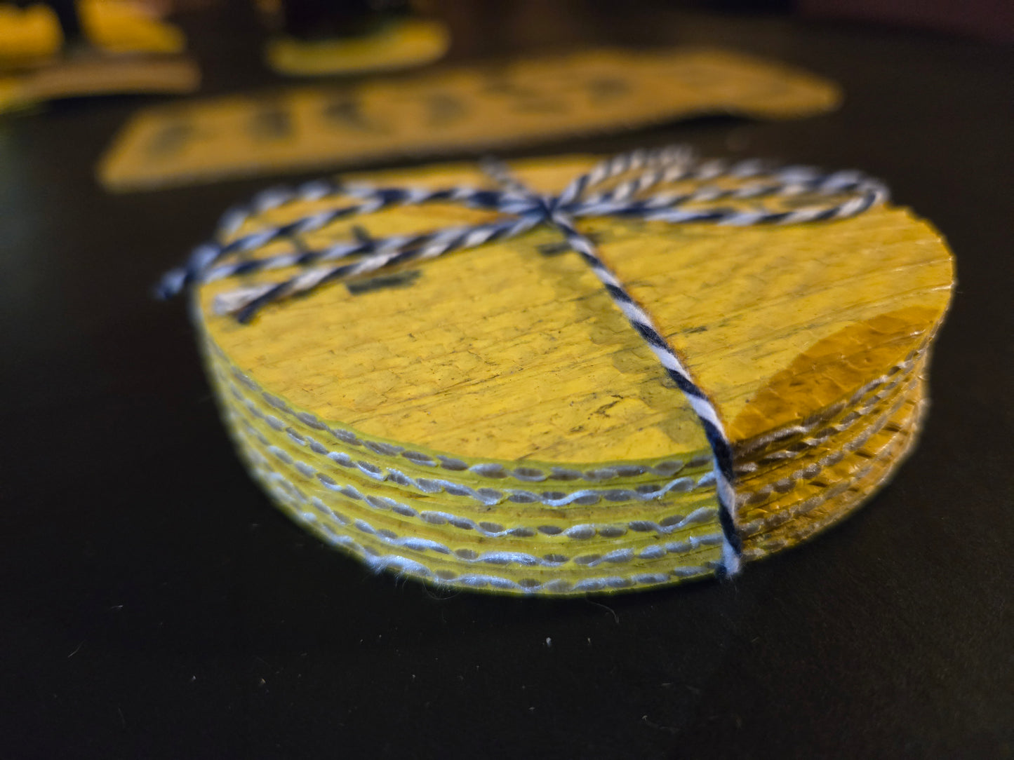 Fire Hose Coaster 2 pack