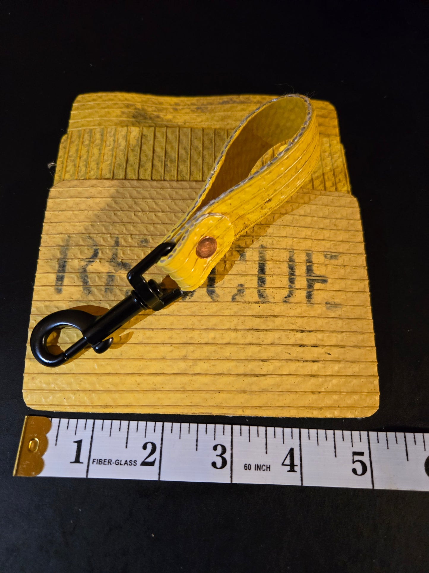 Key Chain made out of fire hose