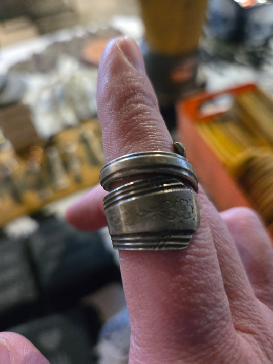 Vintage Flatware Wrap Ring