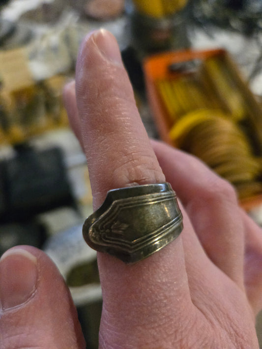 Vintage Flatware Ring