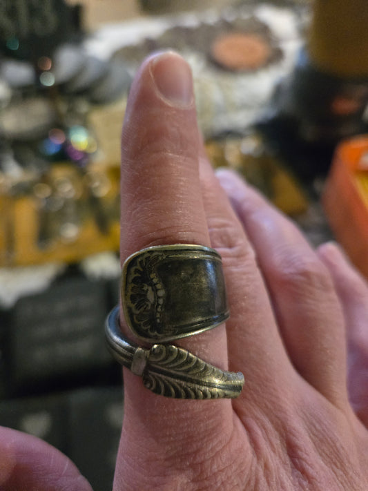 Vintage Flatware Wrap Ring